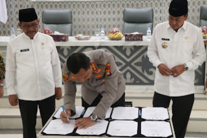 Polres Metro Tangerang Kota dan Pemda Teken MoU